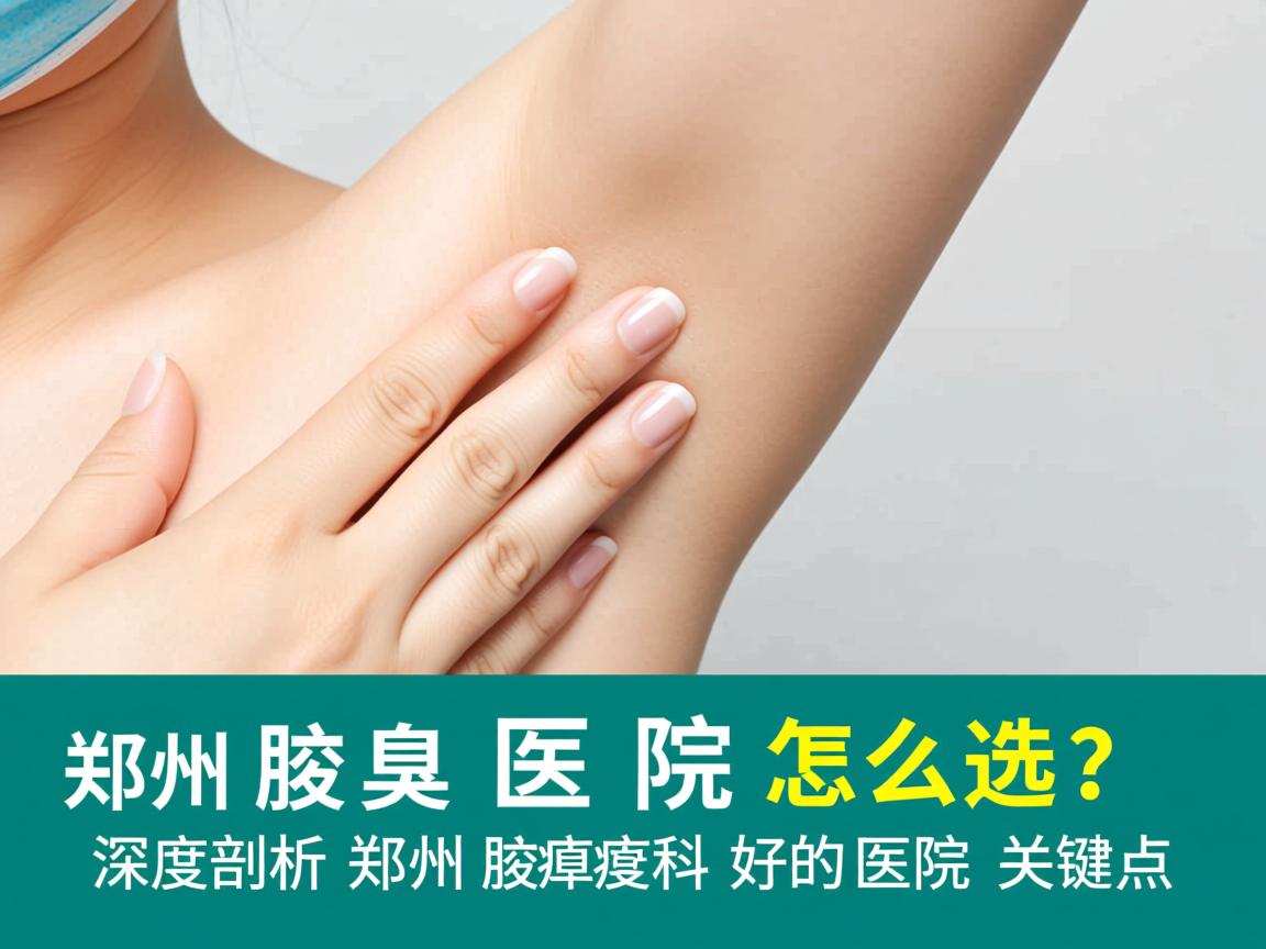 郑州腋臭医院怎么选?深度剖析郑州腋臭科好的医院关键点 郑州腋臭医院怎么选?深度剖析郑州腋臭科好的医院关键点