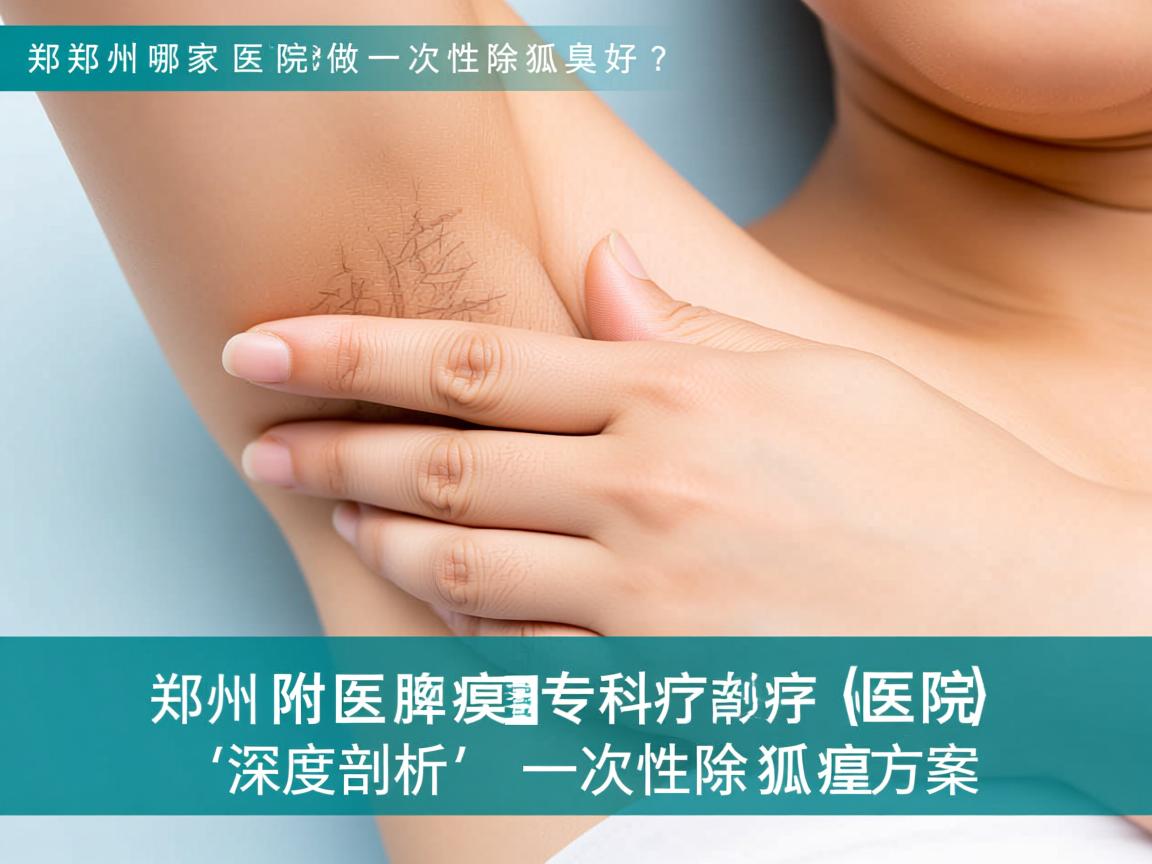 郑州哪家医院做一次性除狐臭好?深度剖析郑州附医腋臭专科医院一次性除狐臭方案 郑州哪家医院做一次性除狐臭好?深度剖析郑州附医腋臭专科医院一次性除狐臭方案