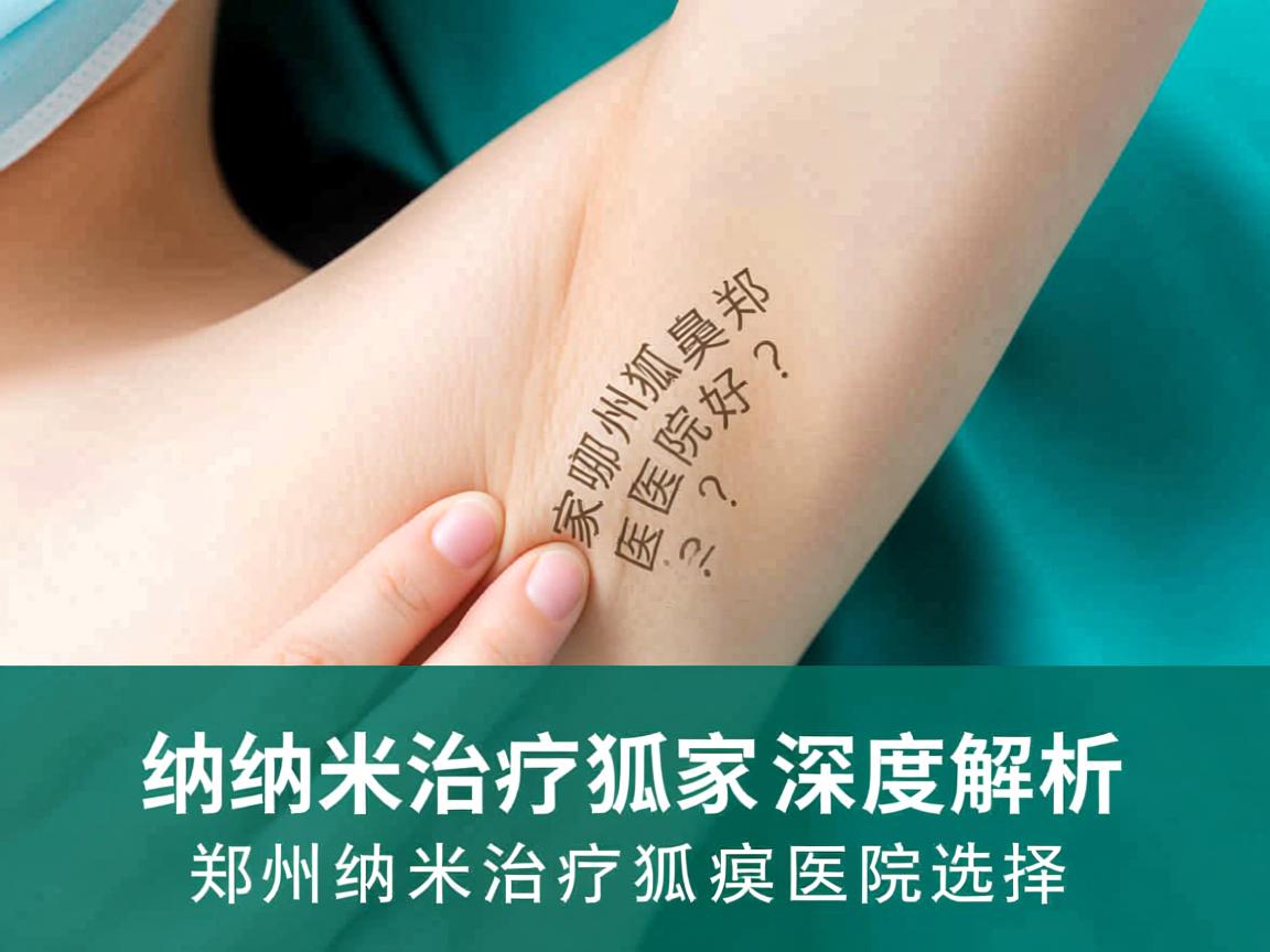 纳米治疗狐臭郑州哪家医院好?深度解析郑州纳米治疗狐臭医院选择 纳米治疗狐臭郑州哪家医院好?深度解析郑州纳米治疗狐臭医院选择