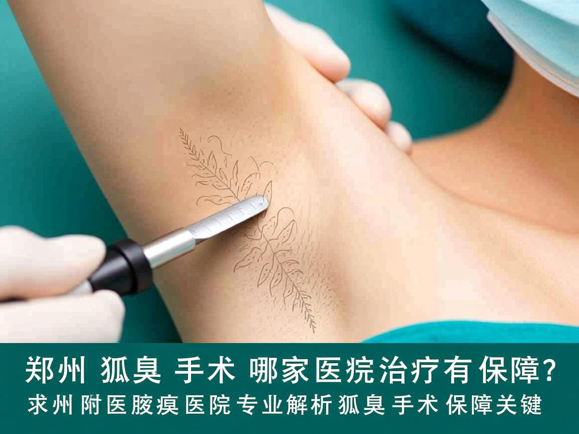 郑州狐臭手术哪家医院治疗有保障?郑州附医腋臭医院专业解析狐臭手术保障关键 郑州狐臭手术哪家医院治疗有保障?郑州附医腋臭医院专业解析狐臭手术保障关键