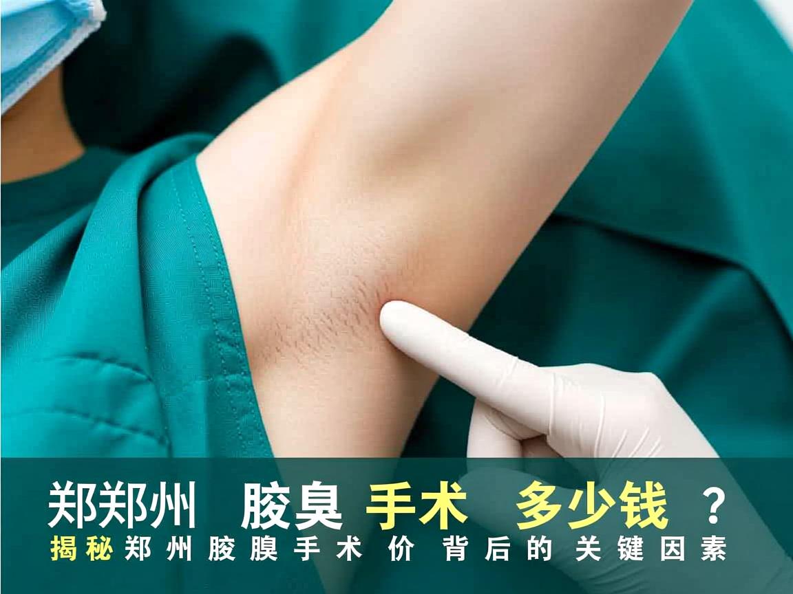 郑州腋臭手术多少钱?揭秘郑州腋臭手术价格背后的关键因素 郑州腋臭手术多少钱?揭秘郑州腋臭手术价格背后的关键因素