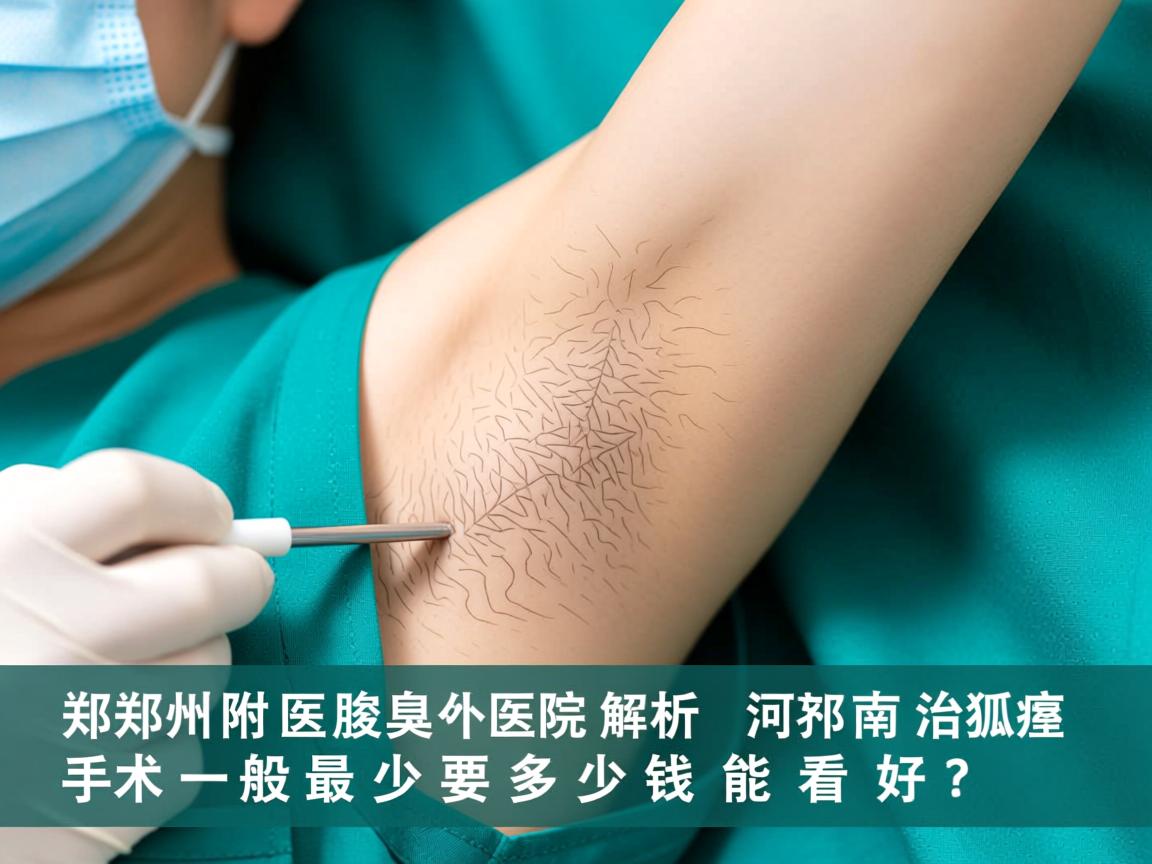 郑州附医腋臭医院解析,河南治狐臭手术一般最少要多少钱能看好? 郑州附医腋臭医院解析,河南治狐臭手术一般最少要多少钱能看好?