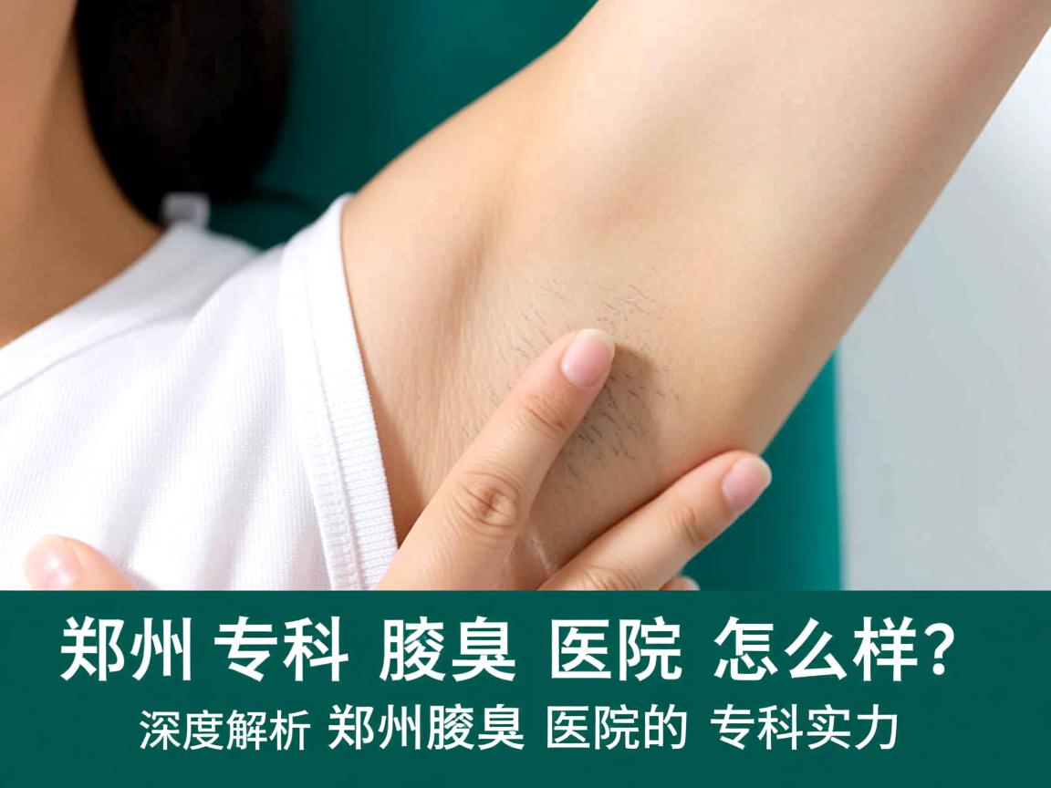 郑州专科腋臭医院怎么样?深度解析郑州腋臭医院的专科实力 郑州专科腋臭医院怎么样?深度解析郑州腋臭医院的专科实力