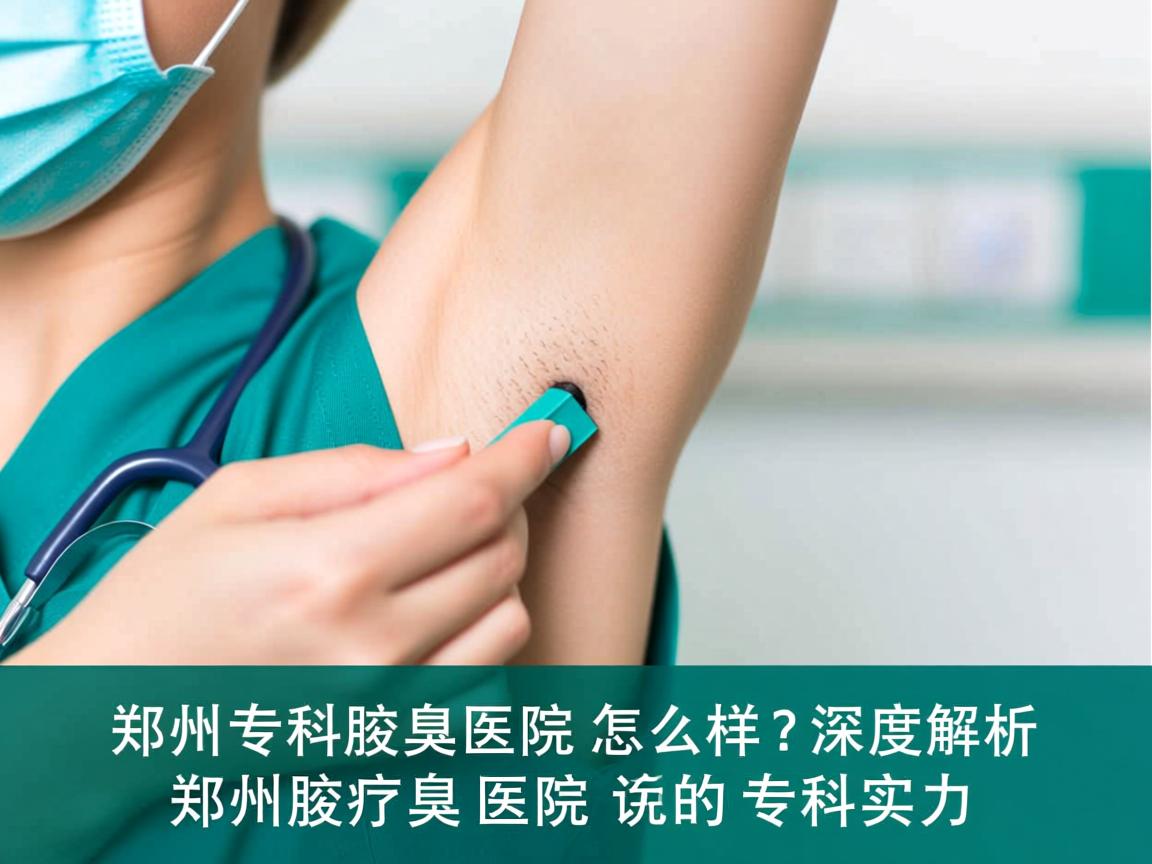 郑州专科腋臭医院怎么样?深度解析郑州腋臭医院的专科实力 郑州专科腋臭医院怎么样?深度解析郑州腋臭医院的专科实力