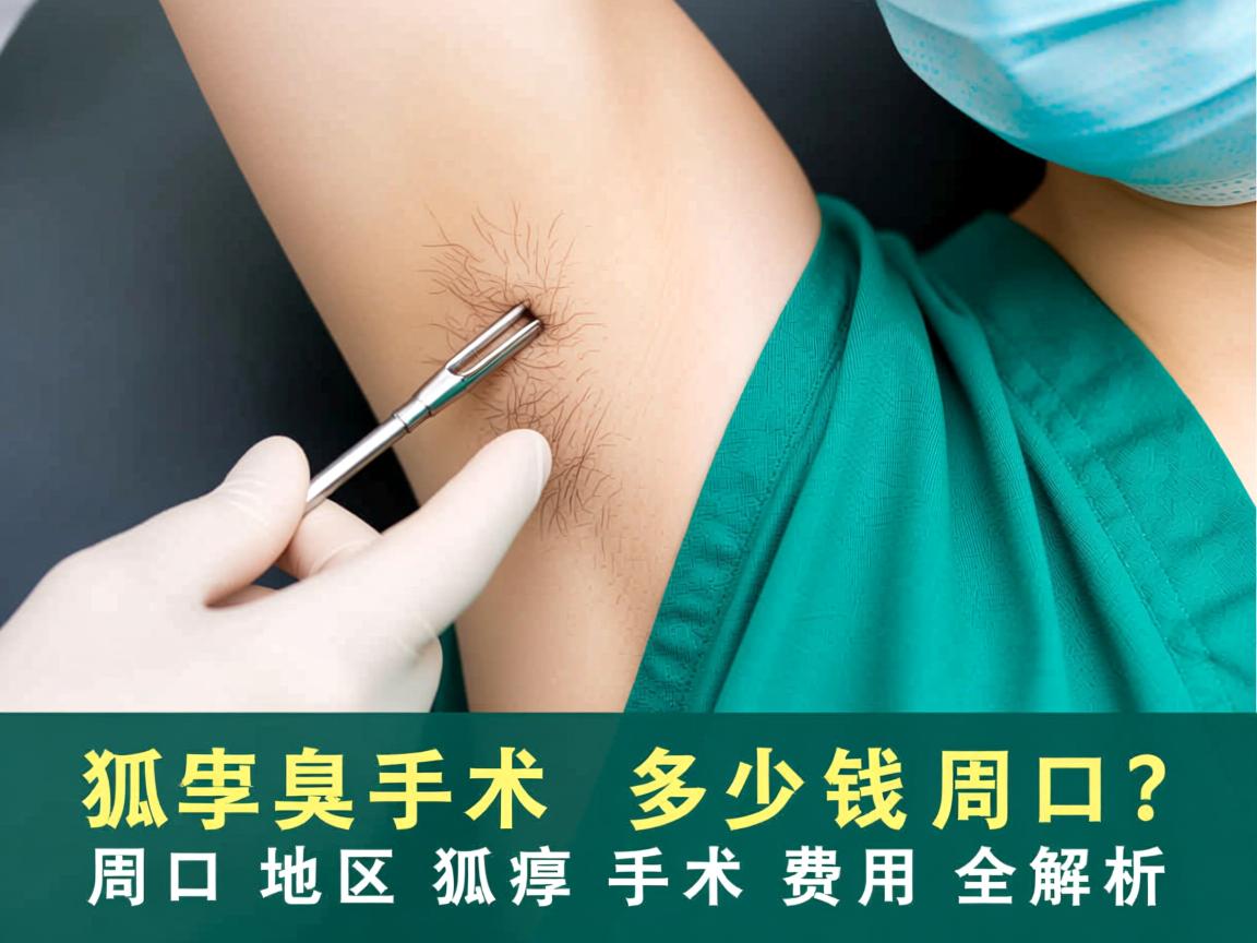 狐臭手术多少钱周口?周口地区狐臭手术费用全解析 狐臭手术多少钱周口?周口地区狐臭手术费用全解析