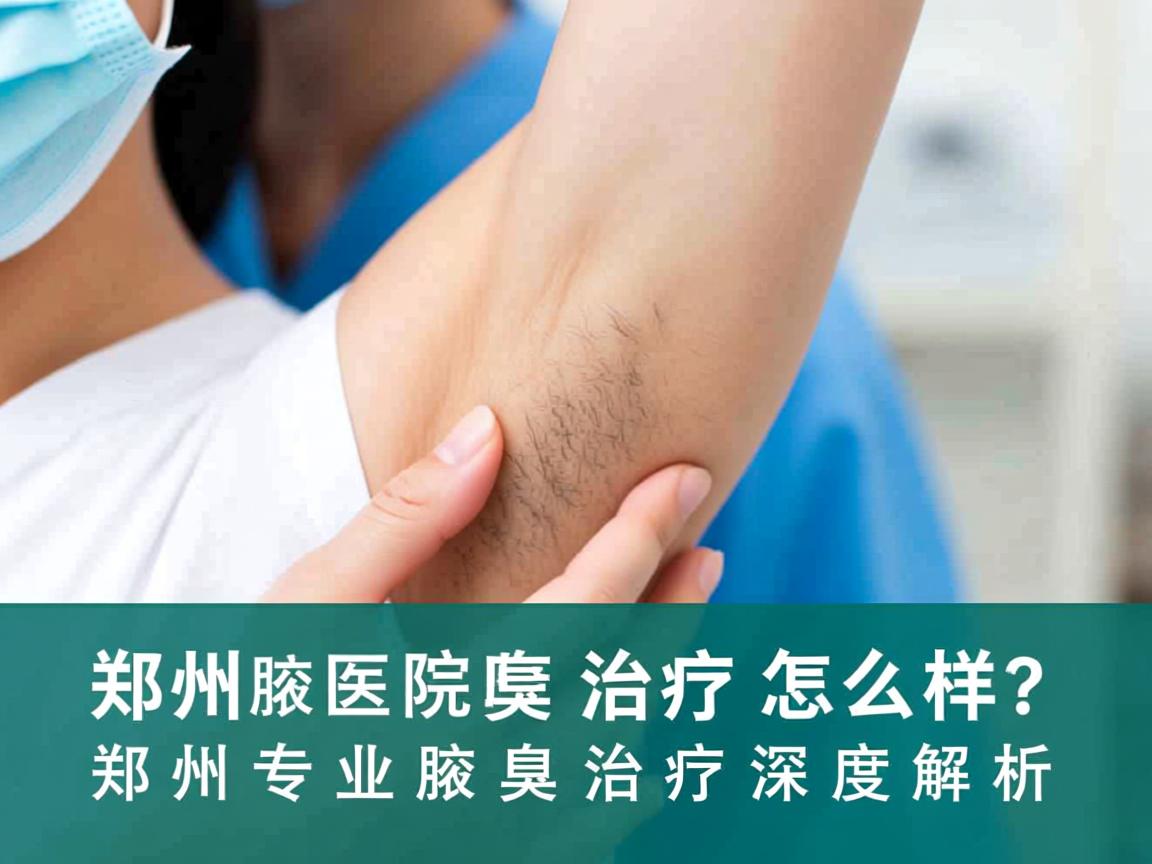 郑州腋臭医院治疗怎么样?郑州专业腋臭治疗深度解析 郑州腋臭医院治疗怎么样?郑州专业腋臭治疗深度解析
