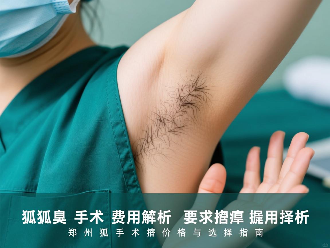 狐臭手术费用解析,郑州狐臭手术价格与选择指南 狐臭手术费用解析,郑州狐臭手术价格与选择指南