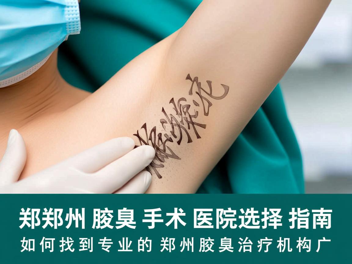 郑州腋臭手术医院选择指南,如何找到专业的郑州腋臭治疗机构 郑州腋臭手术医院选择指南,如何找到专业的郑州腋臭治疗机构