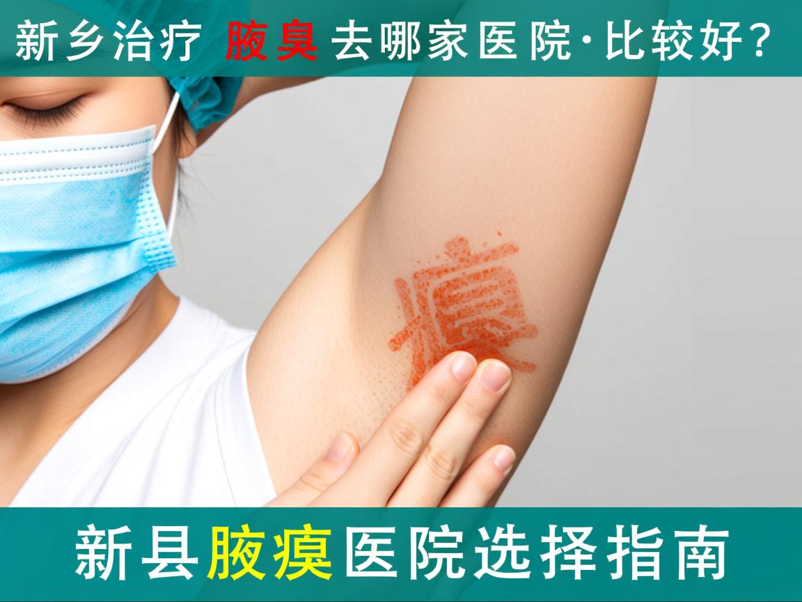 新乡治疗腋臭去哪家医院比较好?新乡腋臭医院选择指南 新乡治疗腋臭去哪家医院比较好?新乡腋臭医院选择指南