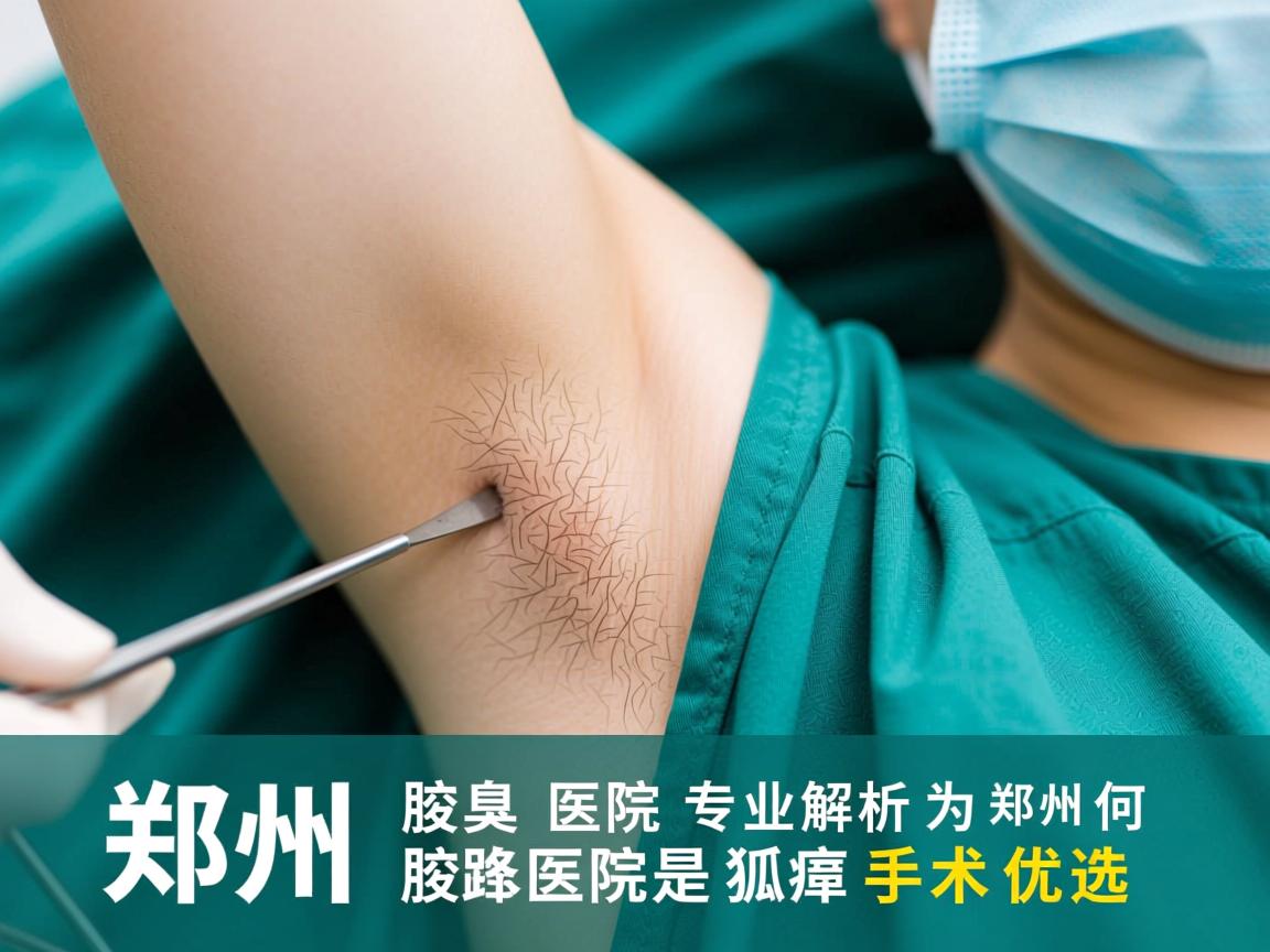 郑州腋臭医院专业解析,为何郑州腋臭医院是狐臭手术优选 郑州腋臭医院专业解析,为何郑州腋臭医院是狐臭手术优选