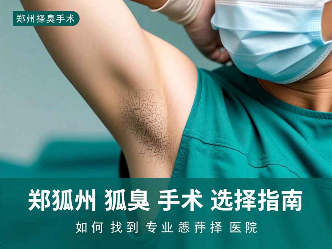 郑州狐臭手术医院选择指南,如何找到专业的郑州狐臭手术医院 郑州狐臭手术医院选择指南,如何找到专业的郑州狐臭手术医院