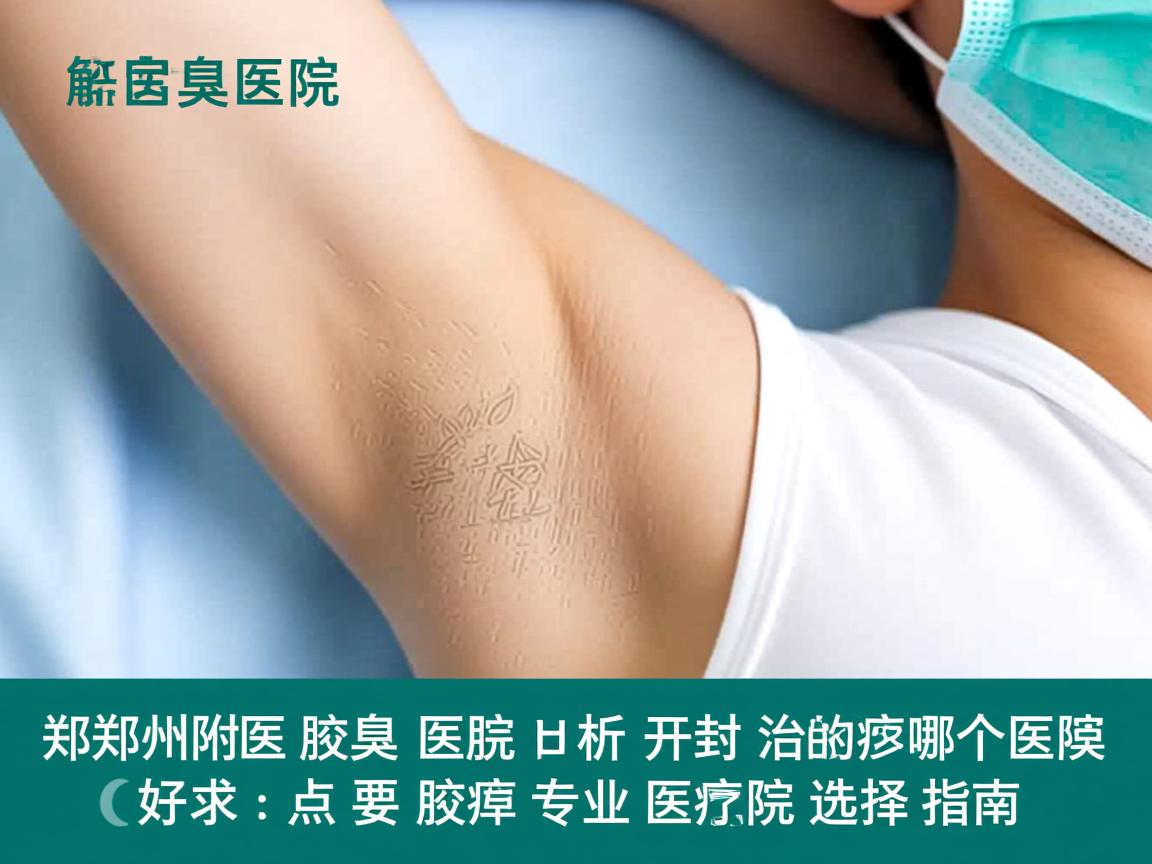 郑州附医腋臭医院解析,开封治腋臭哪个医院好点,治腋臭专业医院选择指南 郑州附医腋臭医院解析,开封治腋臭哪个医院好点,治腋臭专业医院选择指南
