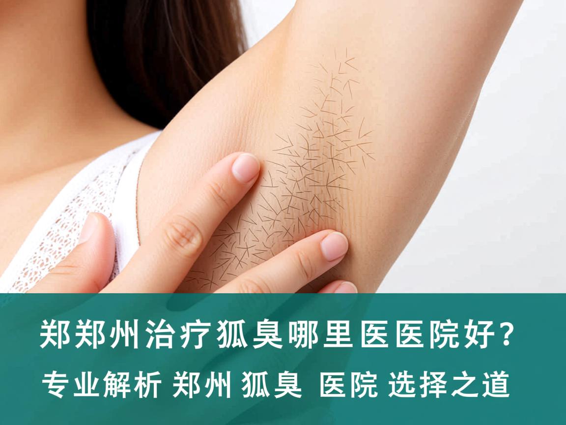 郑州治疗狐臭哪里医院好?专业解析郑州狐臭医院选择之道 郑州治疗狐臭哪里医院好?专业解析郑州狐臭医院选择之道