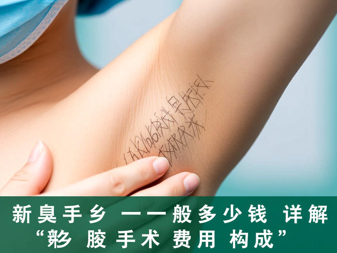 新乡腋臭手术一般多少钱,详解新乡腋臭手术费用构成 新乡腋臭手术一般多少钱,详解新乡腋臭手术费用构成