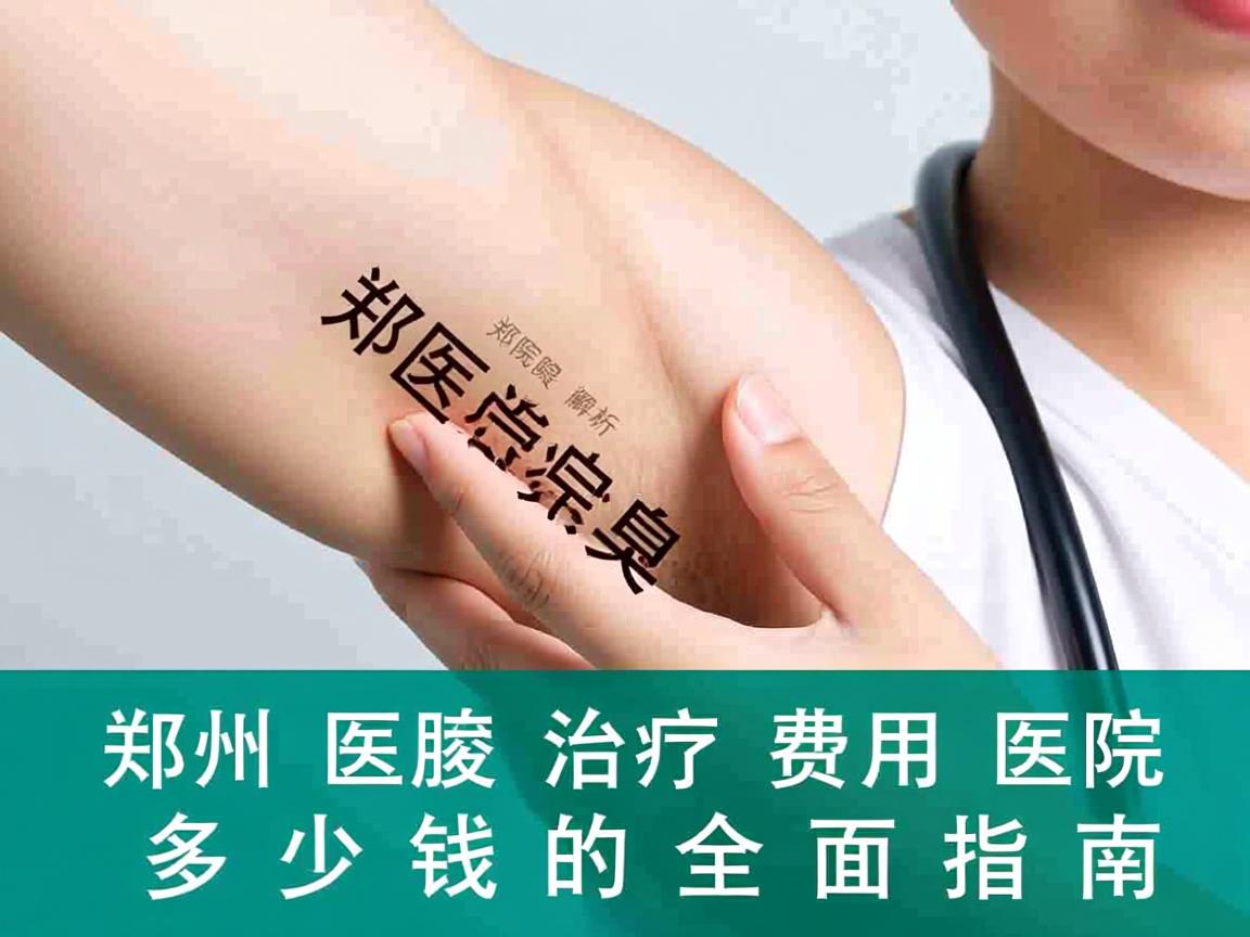 郑州腋臭医院治疗费用解析,郑州腋臭医院多少钱的全面指南 郑州腋臭医院治疗费用解析,郑州腋臭医院多少钱的全面指南