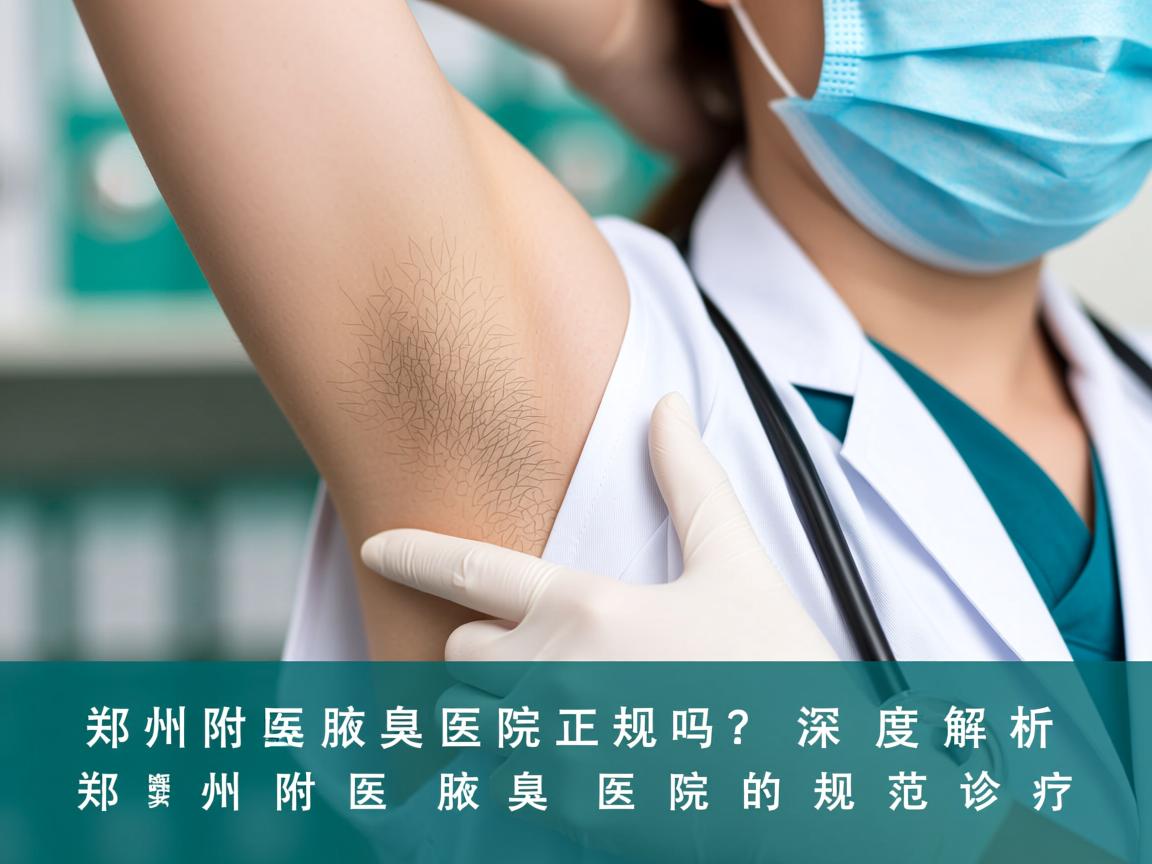 郑州附医腋臭医院正规吗?深度解析郑州附医腋臭医院的规范诊疗 郑州附医腋臭医院正规吗?深度解析郑州附医腋臭医院的规范诊疗