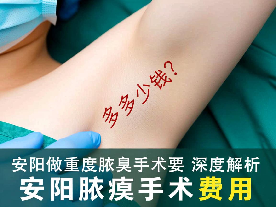 在安阳做重度腋臭手术要多少钱?深度解析安阳腋臭手术费用 在安阳做重度腋臭手术要多少钱?深度解析安阳腋臭手术费用