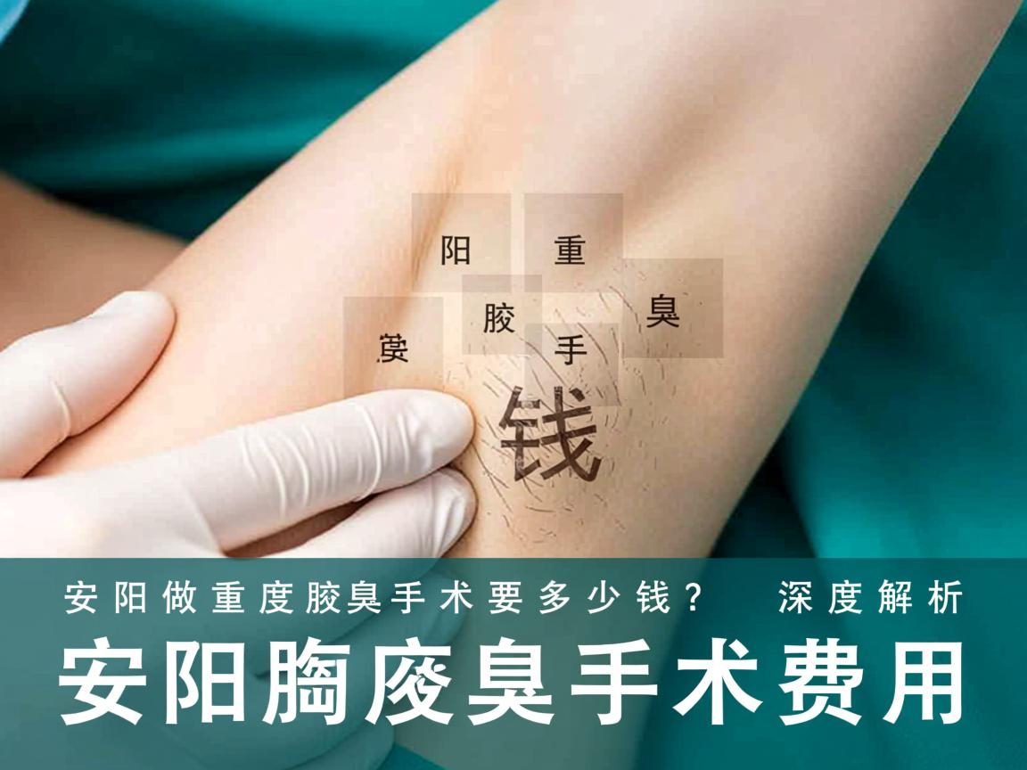 在安阳做重度腋臭手术要多少钱?深度解析安阳腋臭手术费用 在安阳做重度腋臭手术要多少钱?深度解析安阳腋臭手术费用