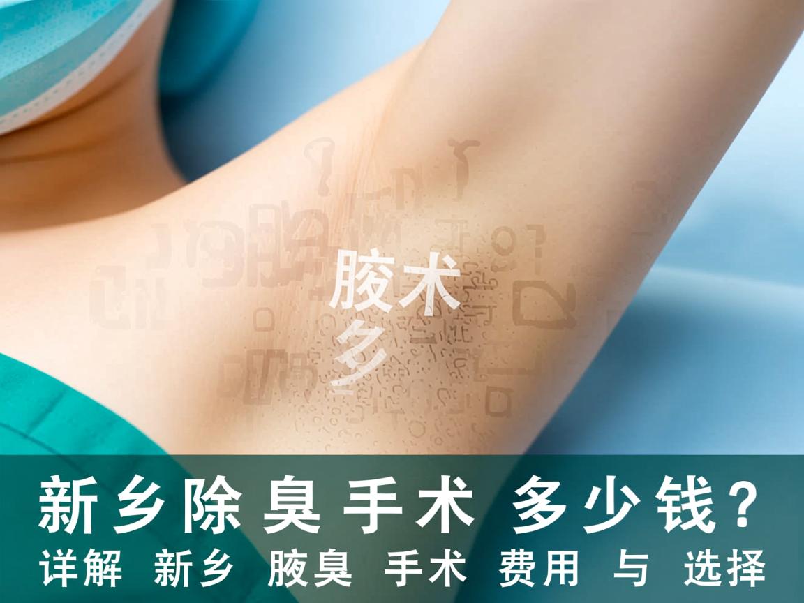 新乡除腋臭手术多少钱?详解新乡腋臭手术费用与选择 新乡除腋臭手术多少钱?详解新乡腋臭手术费用与选择