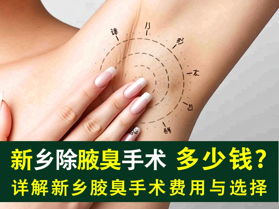 新乡除腋臭手术多少钱?详解新乡腋臭手术费用与选择 新乡除腋臭手术多少钱?详解新乡腋臭手术费用与选择