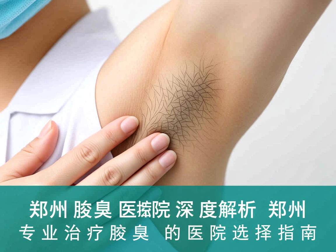 郑州腋臭医院深度解析,郑州专业治疗腋臭的医院选择指南 郑州腋臭医院深度解析,郑州专业治疗腋臭的医院选择指南