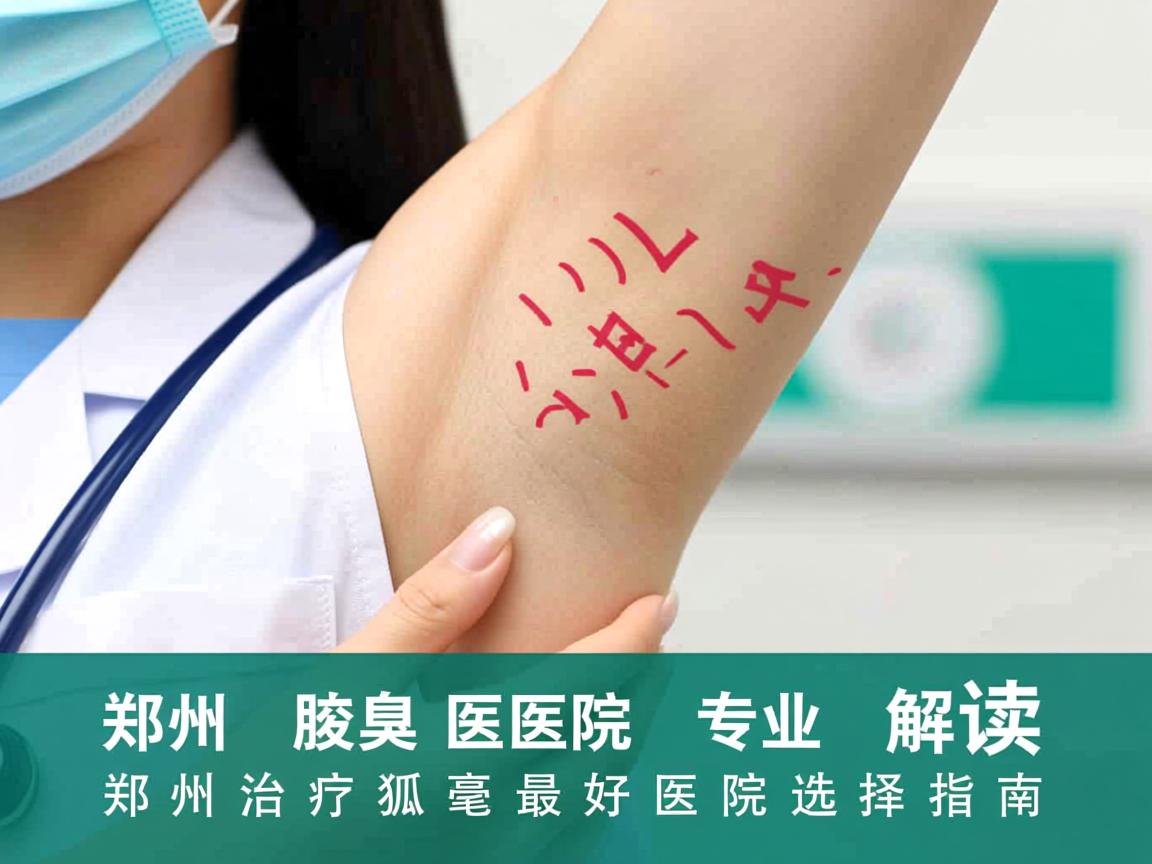 郑州腋臭医院专业解读,郑州治疗狐臭的最好医院选择指南 郑州腋臭医院专业解读,郑州治疗狐臭的最好医院选择指南