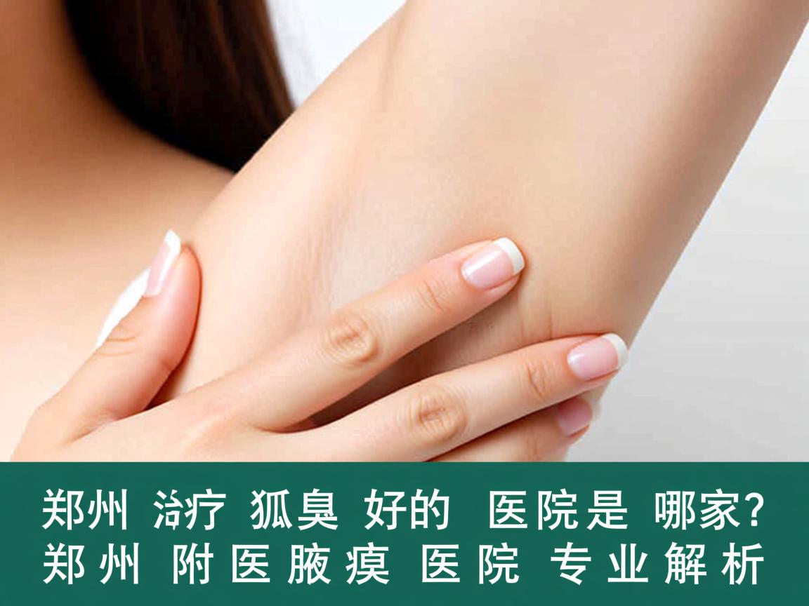 郑州治疗狐臭好的医院是哪家?郑州附医腋臭医院专业解析 郑州治疗狐臭好的医院是哪家?郑州附医腋臭医院专业解析