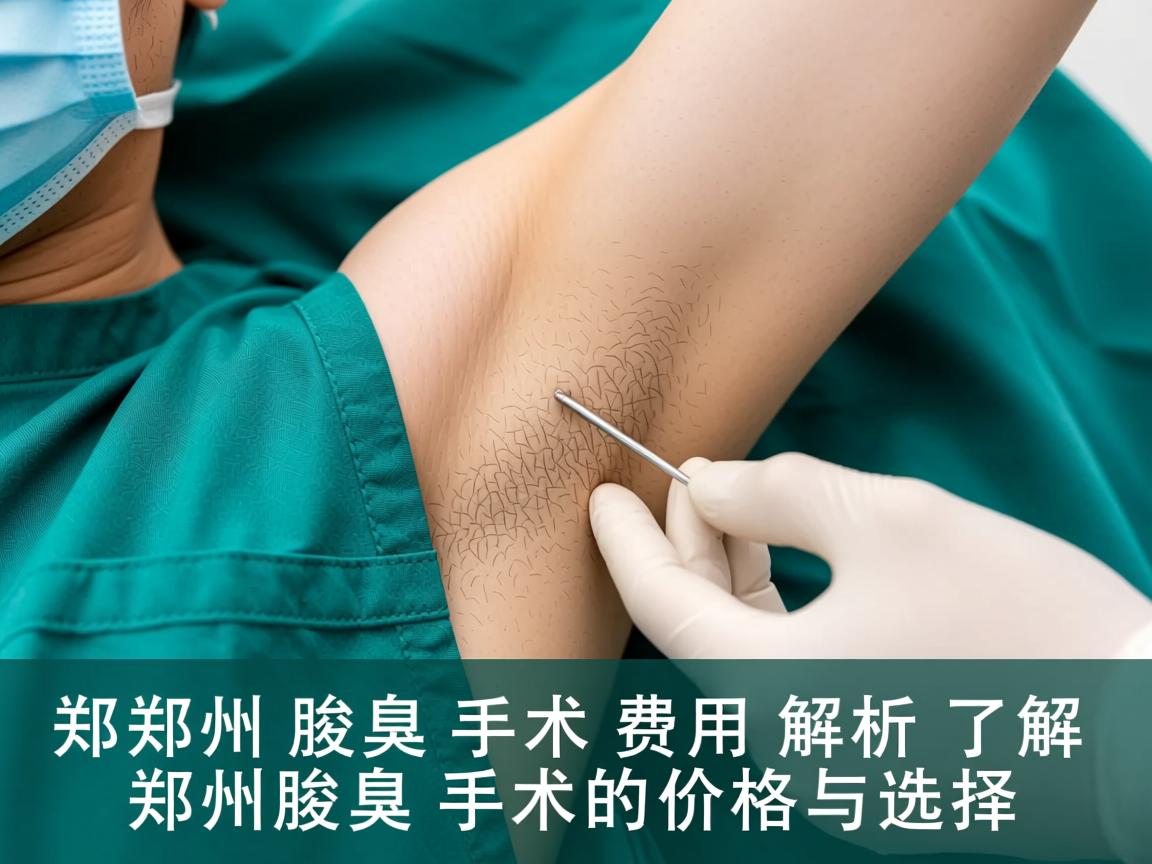 郑州腋臭手术费用解析,了解郑州腋臭手术的价格与选择 郑州腋臭手术费用解析,了解郑州腋臭手术的价格与选择