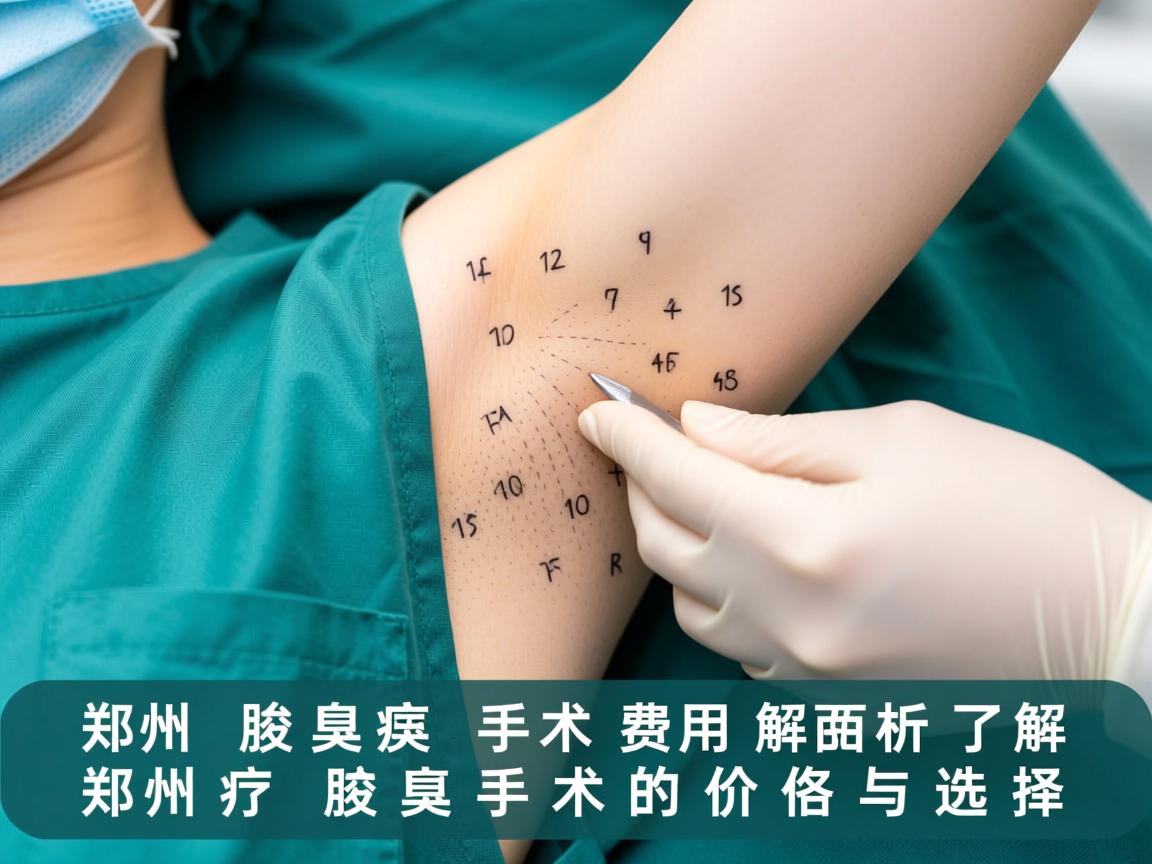 郑州腋臭手术费用解析,了解郑州腋臭手术的价格与选择 郑州腋臭手术费用解析,了解郑州腋臭手术的价格与选择