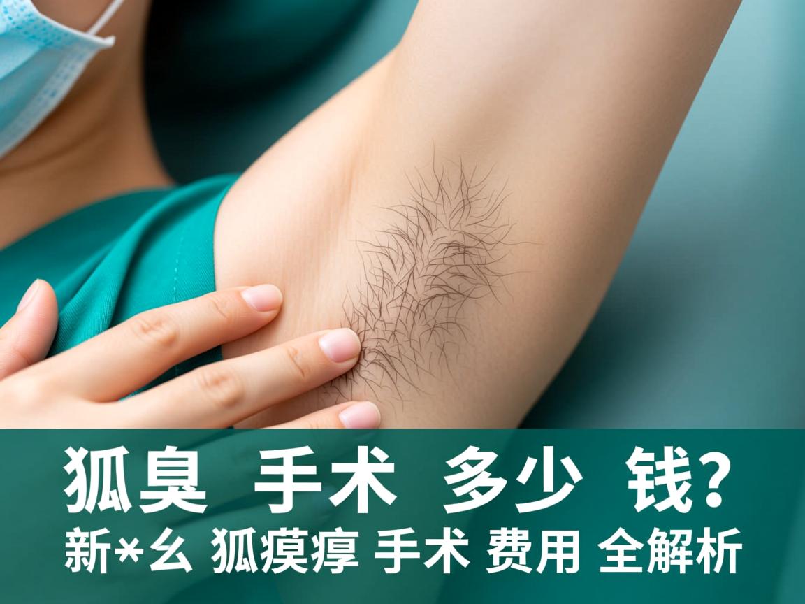 狐臭手术多少钱？新乡狐臭手术费用全解析