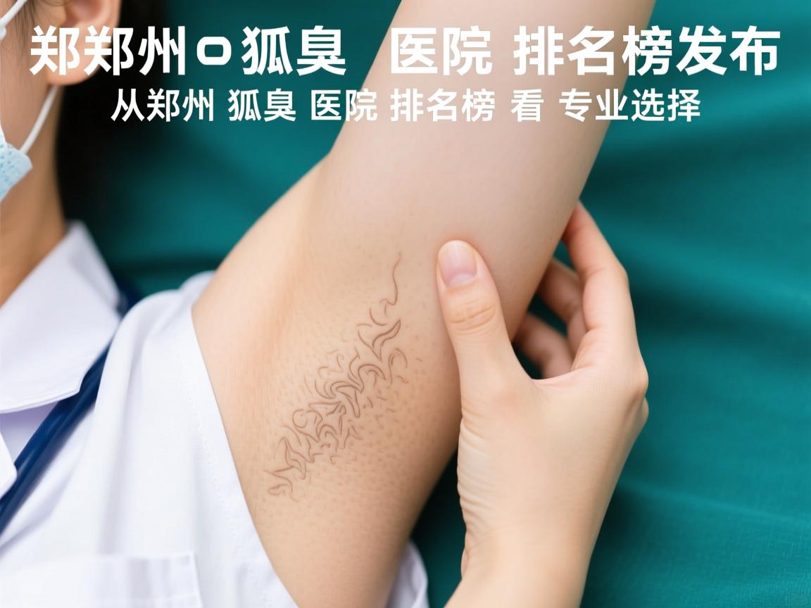 郑州狐臭医院排名榜发布，从郑州狐臭医院排名榜看专业选择