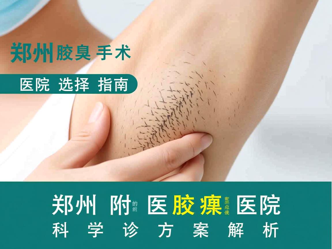 郑州腋臭手术医院选择指南,郑州附医腋臭医院的科学诊疗方案解析 郑州腋臭手术医院选择指南,郑州附医腋臭医院的科学诊疗方案解析