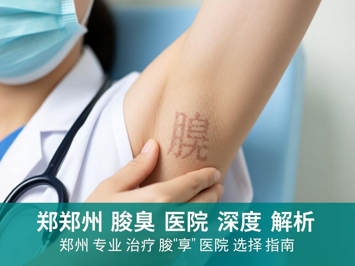 郑州腋臭医院深度解析,郑州专业治疗腋臭的医院选择指南 郑州腋臭医院深度解析,郑州专业治疗腋臭的医院选择指南