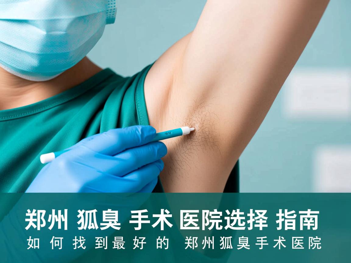 郑州狐臭手术医院选择指南,如何找到最好的郑州狐臭手术医院 郑州狐臭手术医院选择指南,如何找到最好的郑州狐臭手术医院