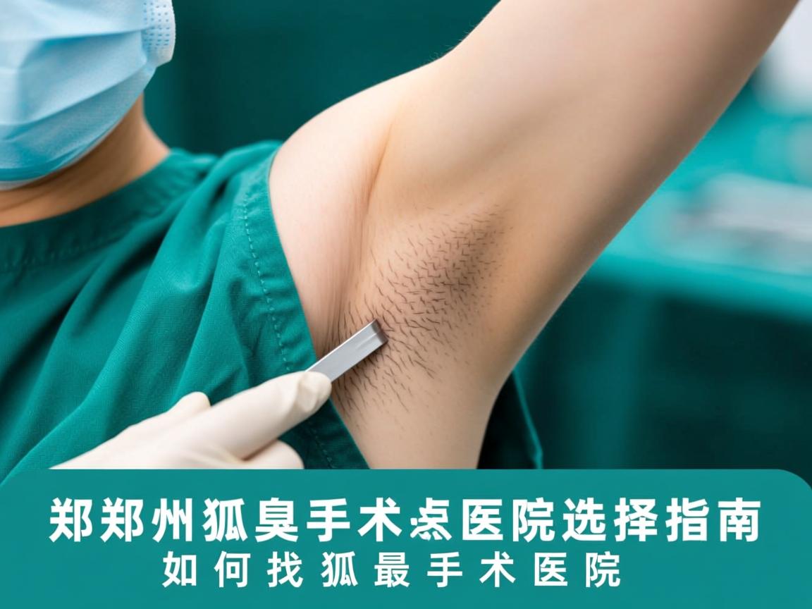 郑州狐臭手术医院选择指南,如何找到最好的郑州狐臭手术医院 郑州狐臭手术医院选择指南,如何找到最好的郑州狐臭手术医院