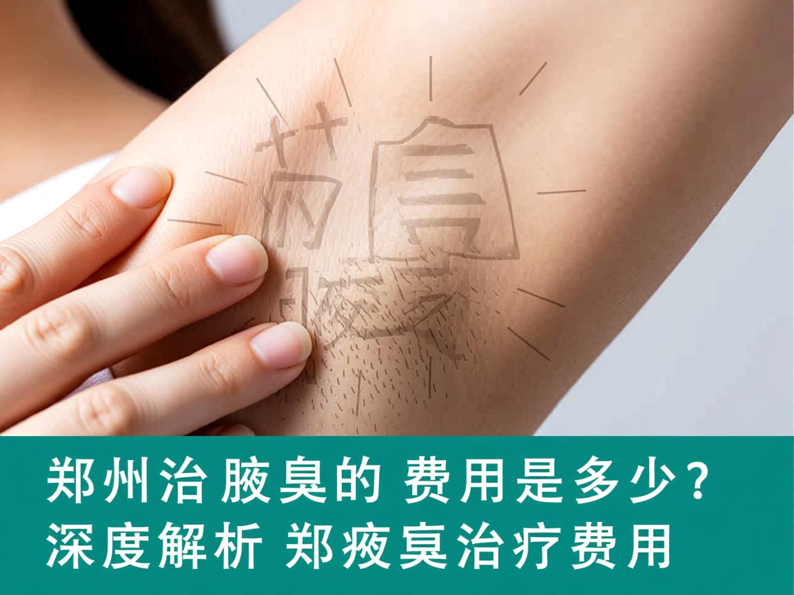郑州治腋臭的费用是多少？深度解析郑州腋臭治疗费用