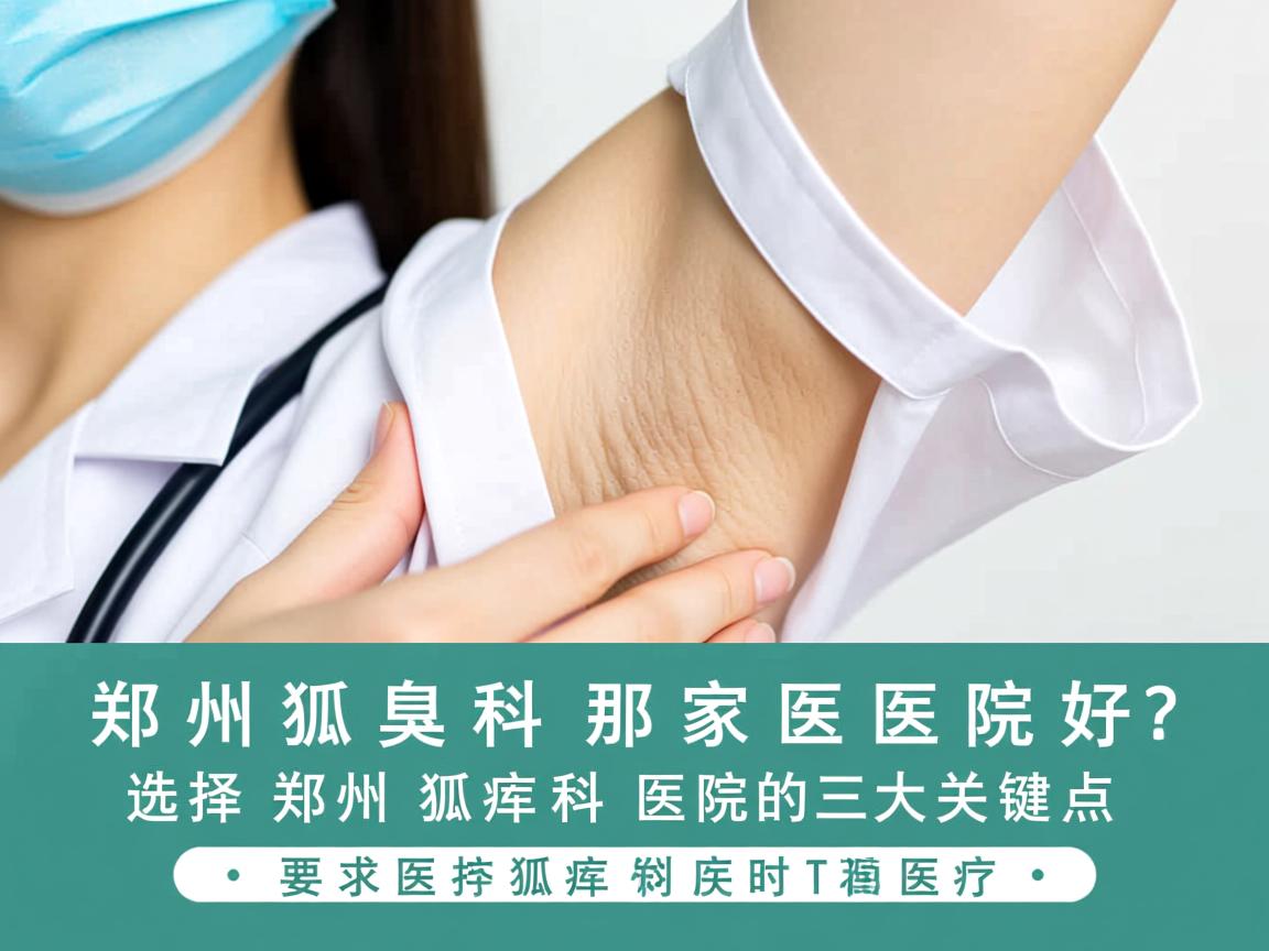 郑州狐臭科那家医院好?选择郑州狐臭科医院的三大关键点 郑州狐臭科那家医院好?选择郑州狐臭科医院的三大关键点