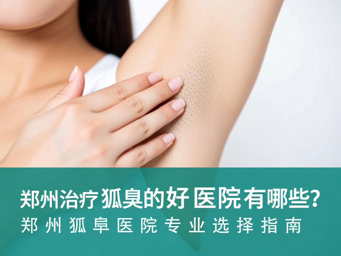 郑州治疗狐臭的好医院有哪些?郑州狐臭医院专业选择指南 郑州治疗狐臭的好医院有哪些?郑州狐臭医院专业选择指南