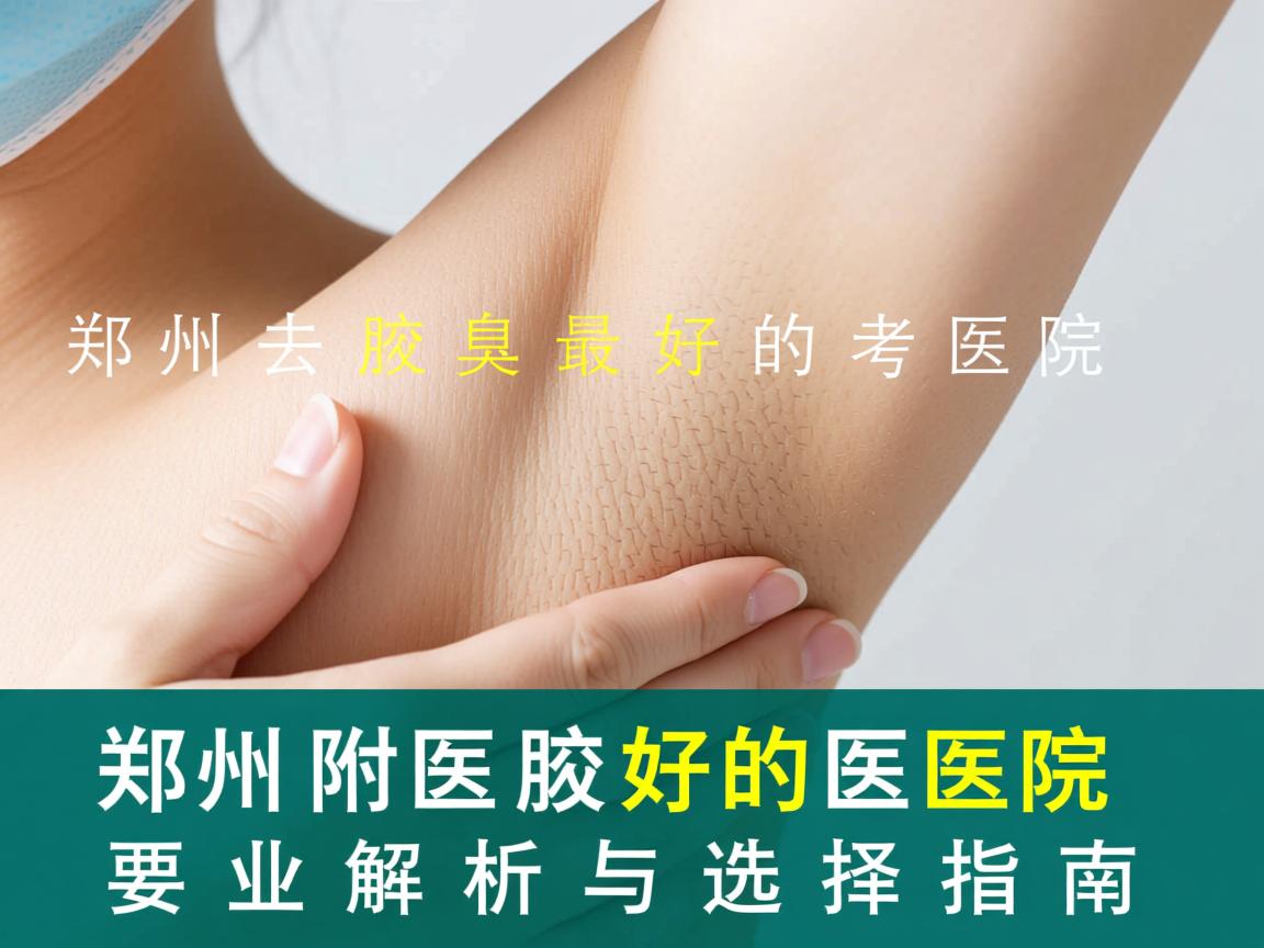 郑州去腋臭最好的医院,郑州附医腋臭医院专业解析与选择指南 郑州去腋臭最好的医院,郑州附医腋臭医院专业解析与选择指南