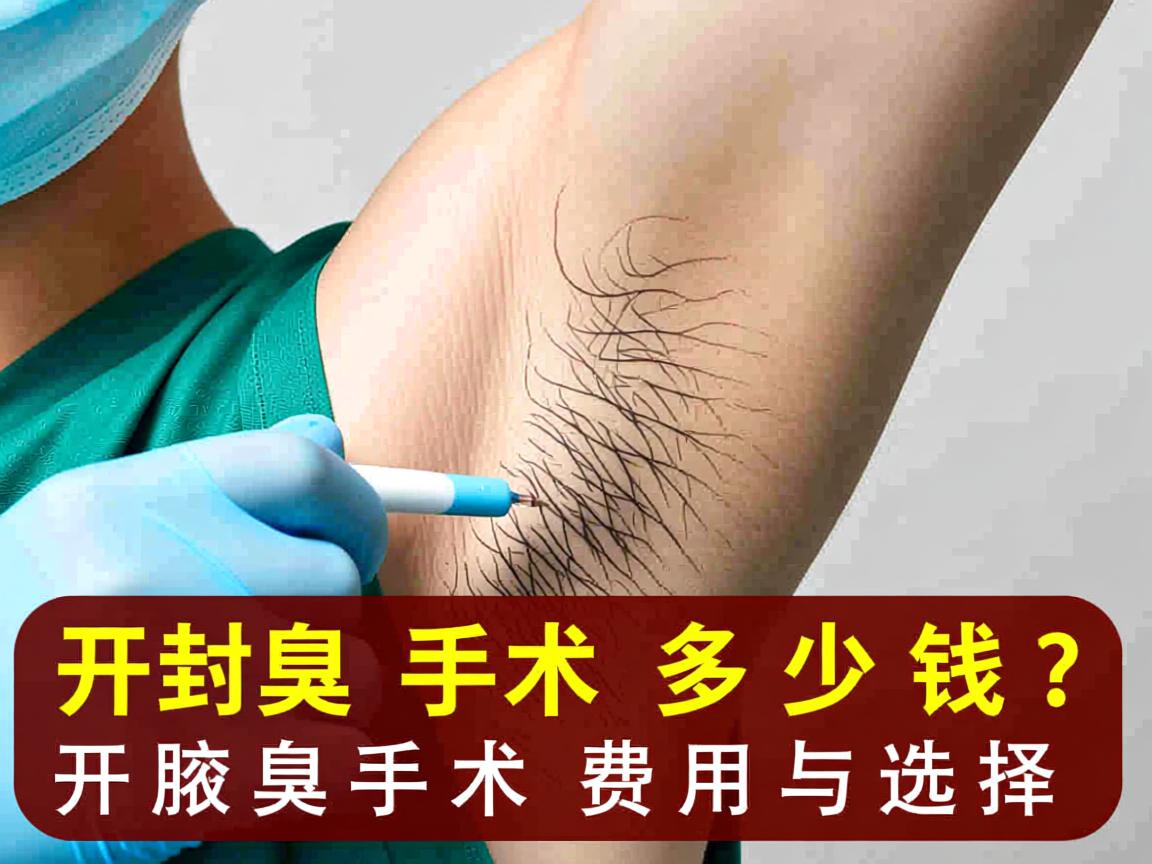 开封腋臭手术多少钱?详解开封腋臭手术费用与选择 开封腋臭手术多少钱?详解开封腋臭手术费用与选择