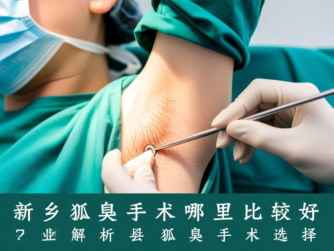 新乡狐臭手术哪里做比较好？专业解析新乡狐臭手术选择