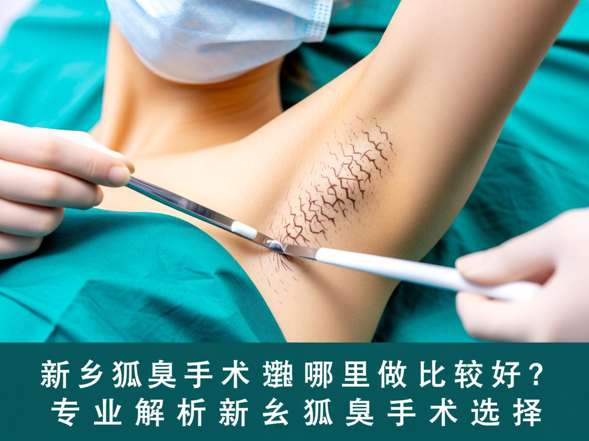 新乡狐臭手术哪里做比较好？专业解析新乡狐臭手术选择