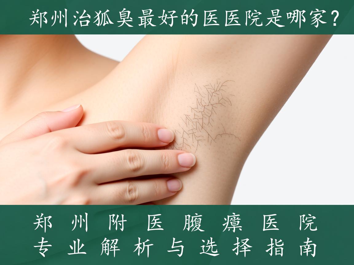 郑州治狐臭最好的医院是哪家?郑州附医腋臭医院专业解析与选择指南 郑州治狐臭最好的医院是哪家?郑州附医腋臭医院专业解析与选择指南