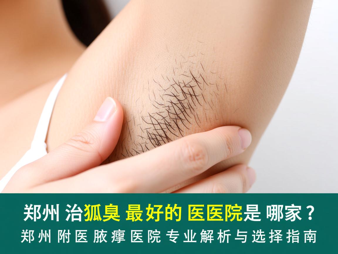 郑州治狐臭最好的医院是哪家?郑州附医腋臭医院专业解析与选择指南 郑州治狐臭最好的医院是哪家?郑州附医腋臭医院专业解析与选择指南