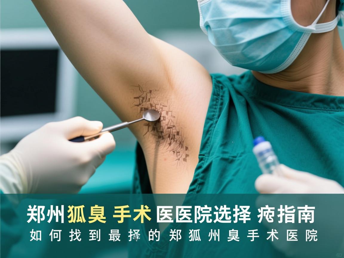郑州狐臭手术医院选择指南,如何找到最好的郑州狐臭手术医院 郑州狐臭手术医院选择指南,如何找到最好的郑州狐臭手术医院