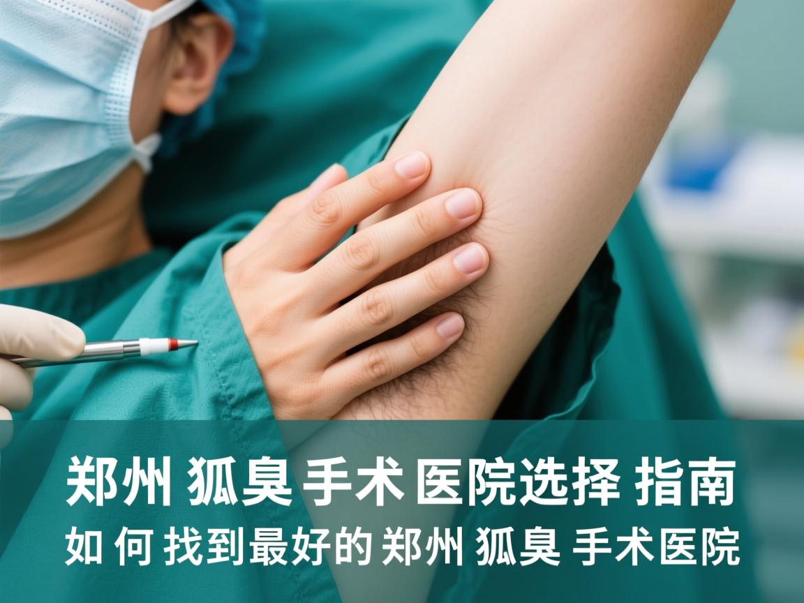 郑州狐臭手术医院选择指南,如何找到最好的郑州狐臭手术医院 郑州狐臭手术医院选择指南,如何找到最好的郑州狐臭手术医院