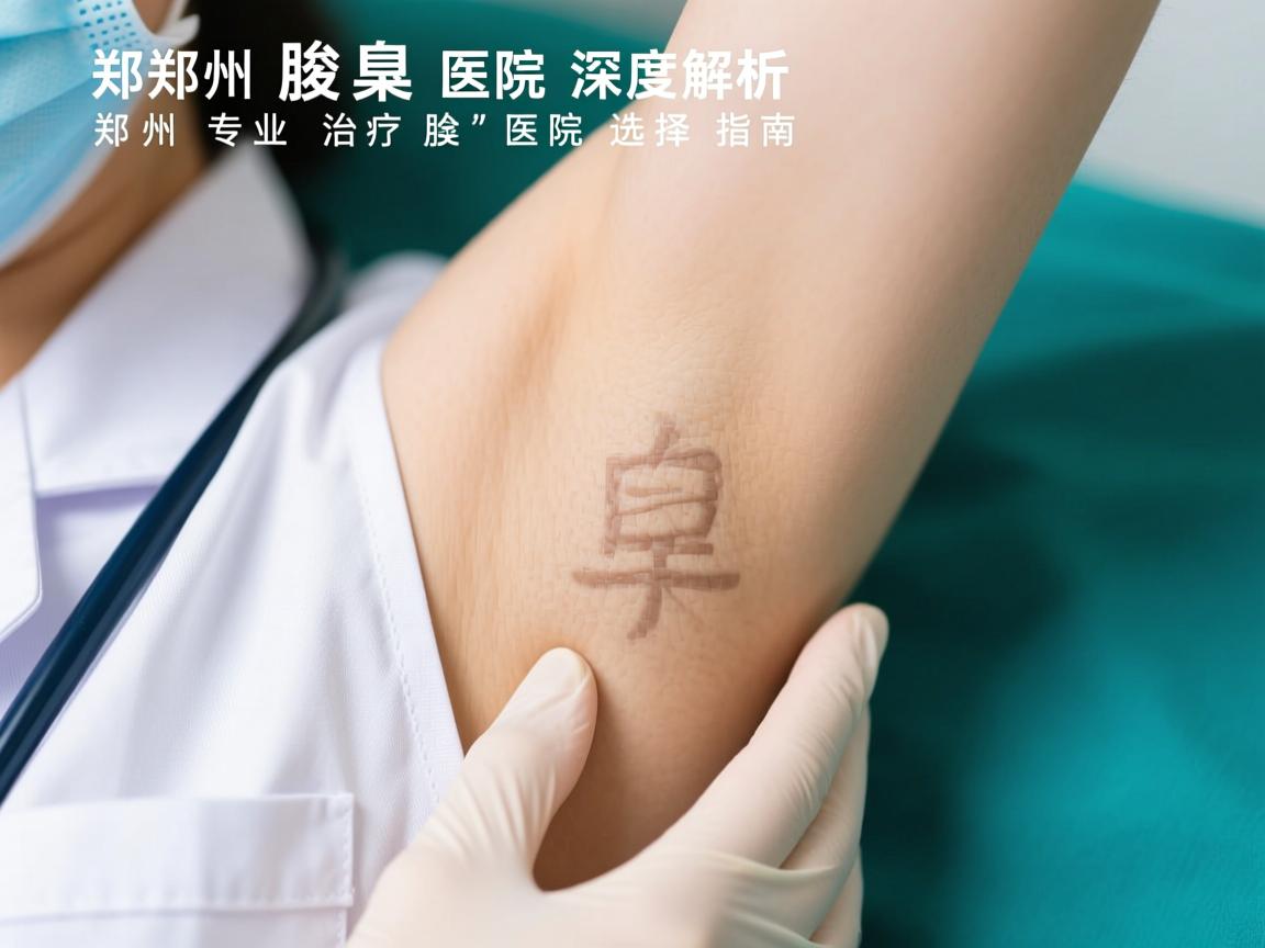 郑州腋臭医院深度解析，郑州专业治疗腋臭的医院选择指南