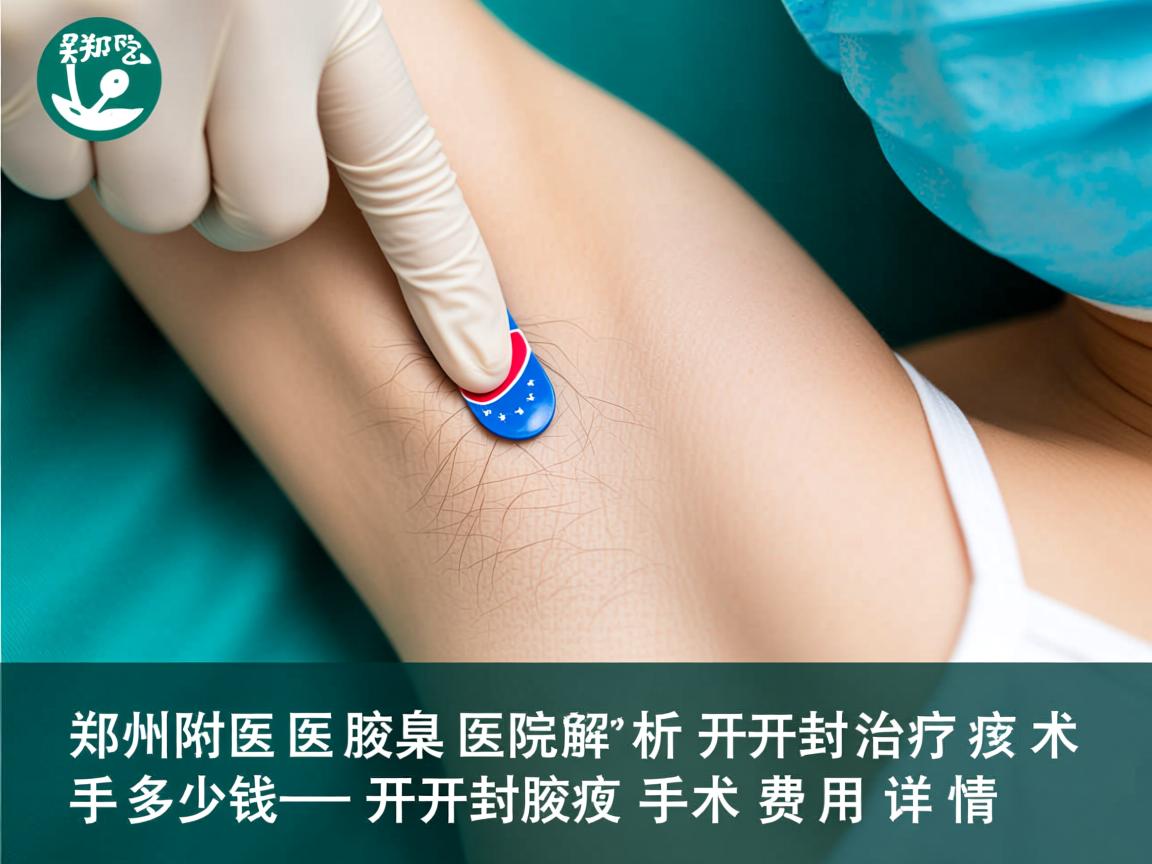 郑州附医腋臭医院解析，开封治疗腋臭手术多少钱，开封腋臭手术费用详情