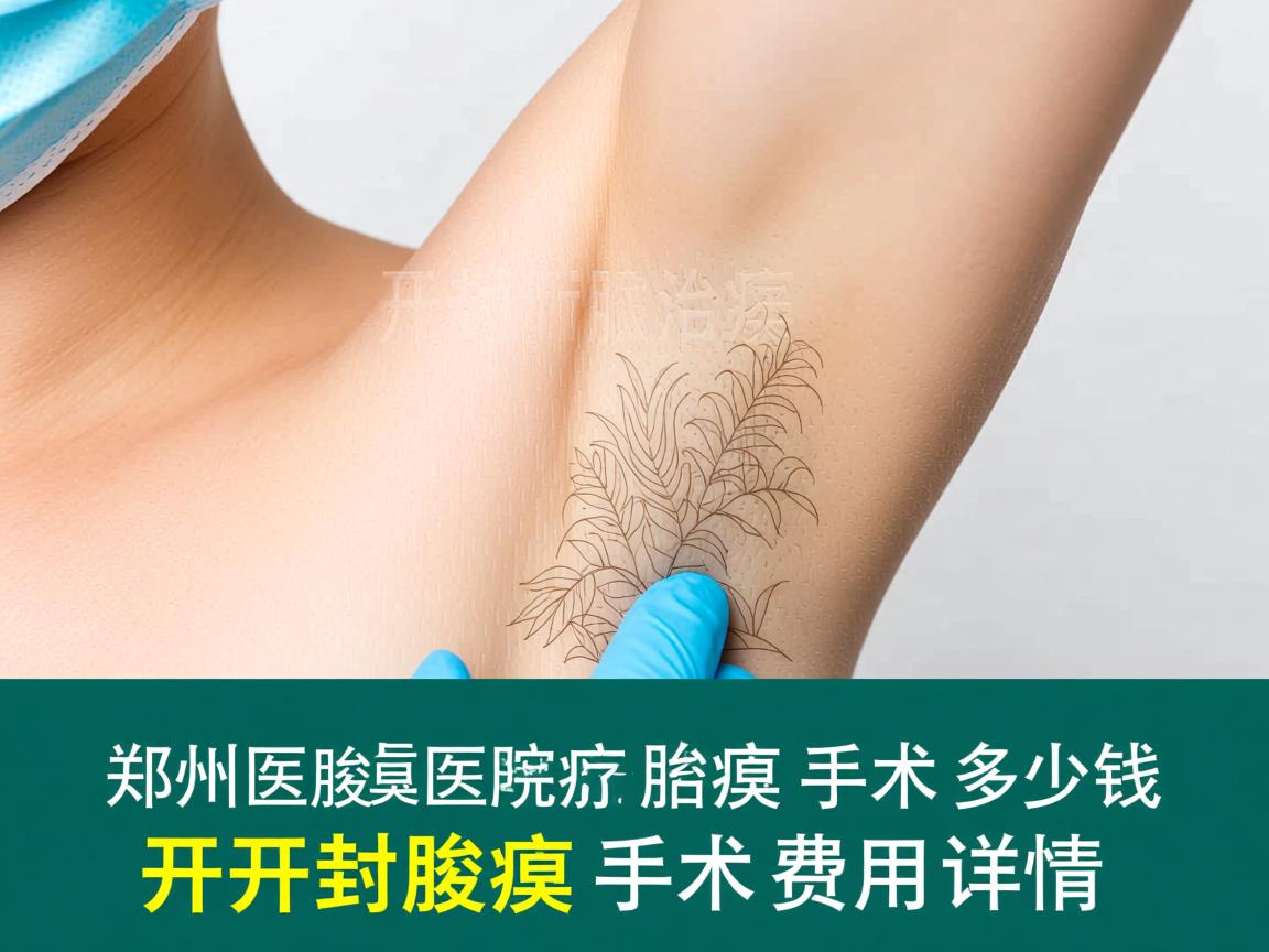 郑州附医腋臭医院解析，开封治疗腋臭手术多少钱，开封腋臭手术费用详情