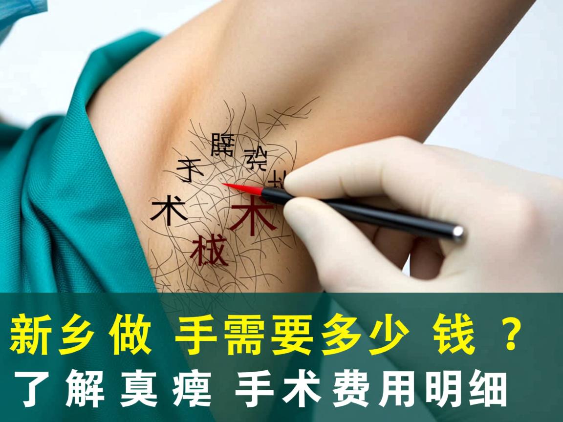 在新乡做腋臭手术需要多少钱？了解腋臭手术费用明细